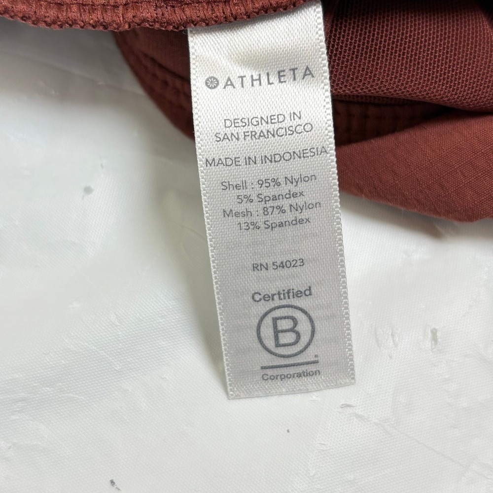 Athleta Trekkie North Short 2 Rust Red Hiking Travel Ripstop Womens Gorpcore - Picture 4 of 9